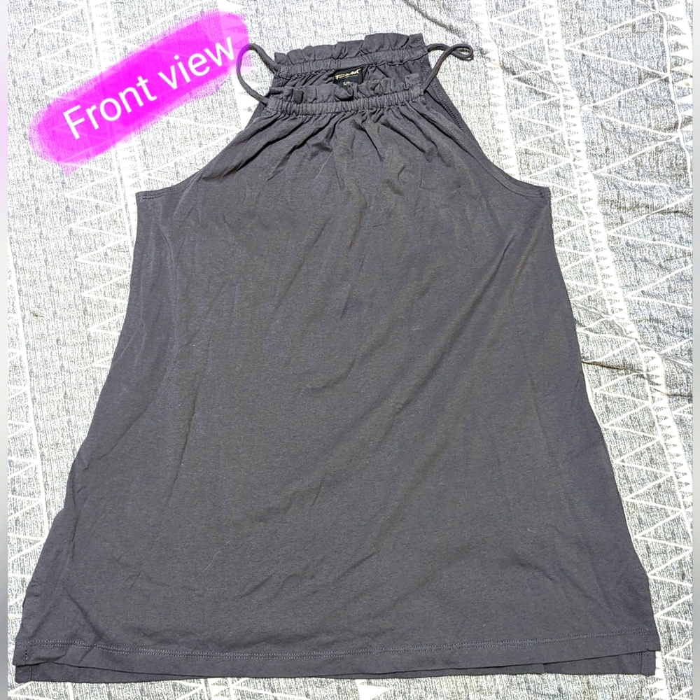 Far West brand, ladies small, spaghetti style straps, grey colour, EUC